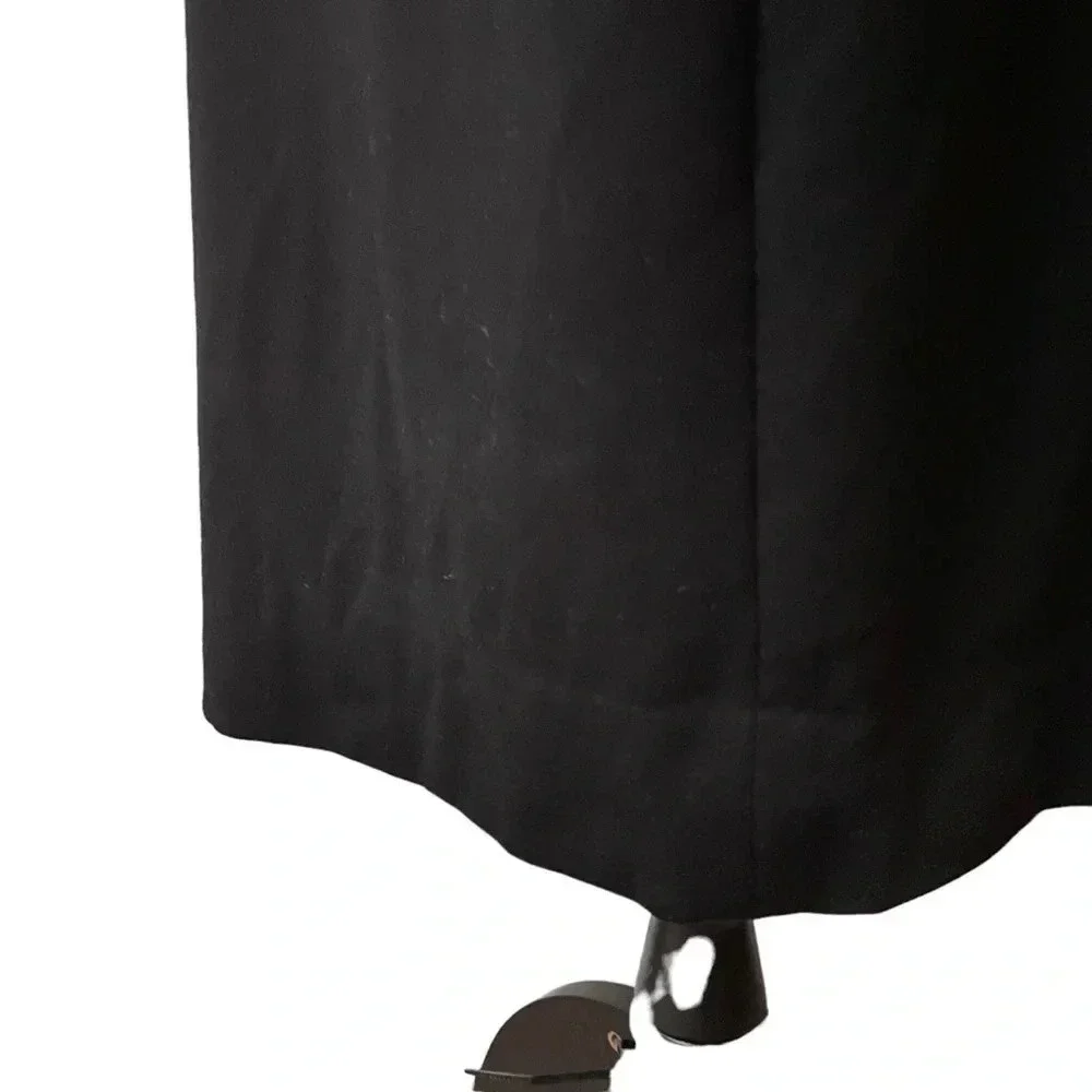 J.Crew Black Label Ponte Bell Sleeve Sheath Dress Black Size 6